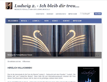 Tablet Screenshot of ludwig2fan.de